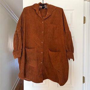 Athena Newton Corduroy Smock